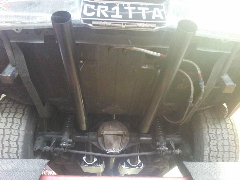 Custom exhaust fabrication work